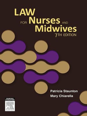 cover image of Law for Nurses and Midwives